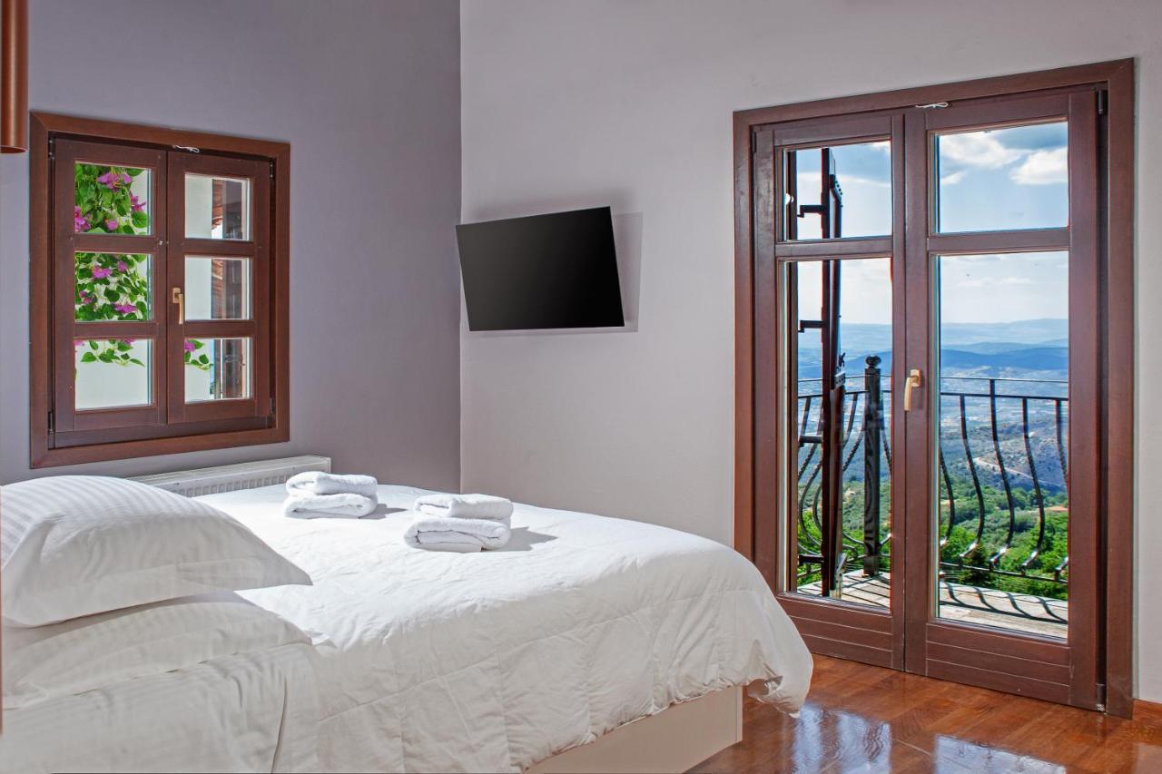 Erofili Hotel & Suites Portaria  Ngoại thất bức ảnh