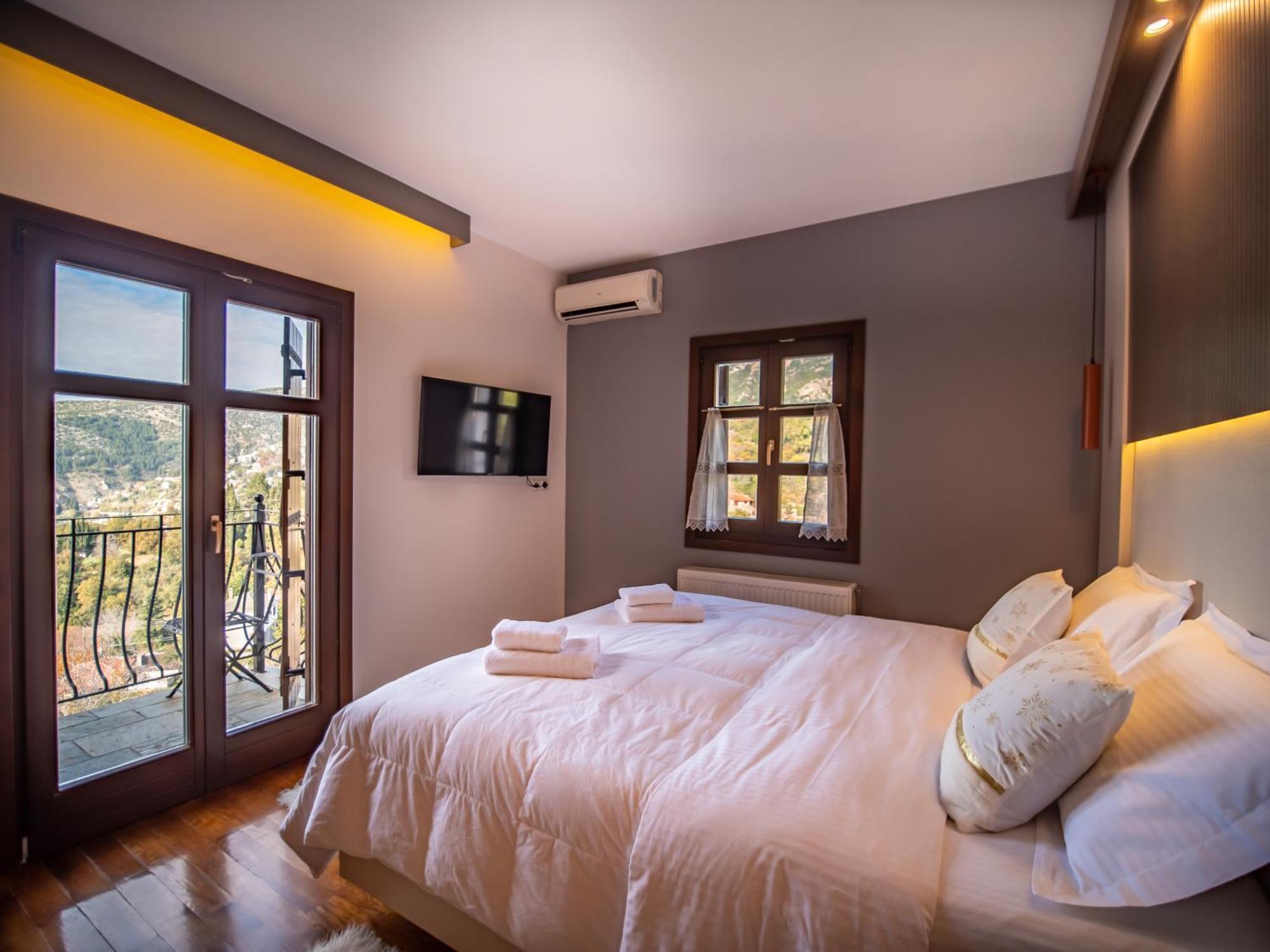Erofili Hotel & Suites Portaria  Ngoại thất bức ảnh