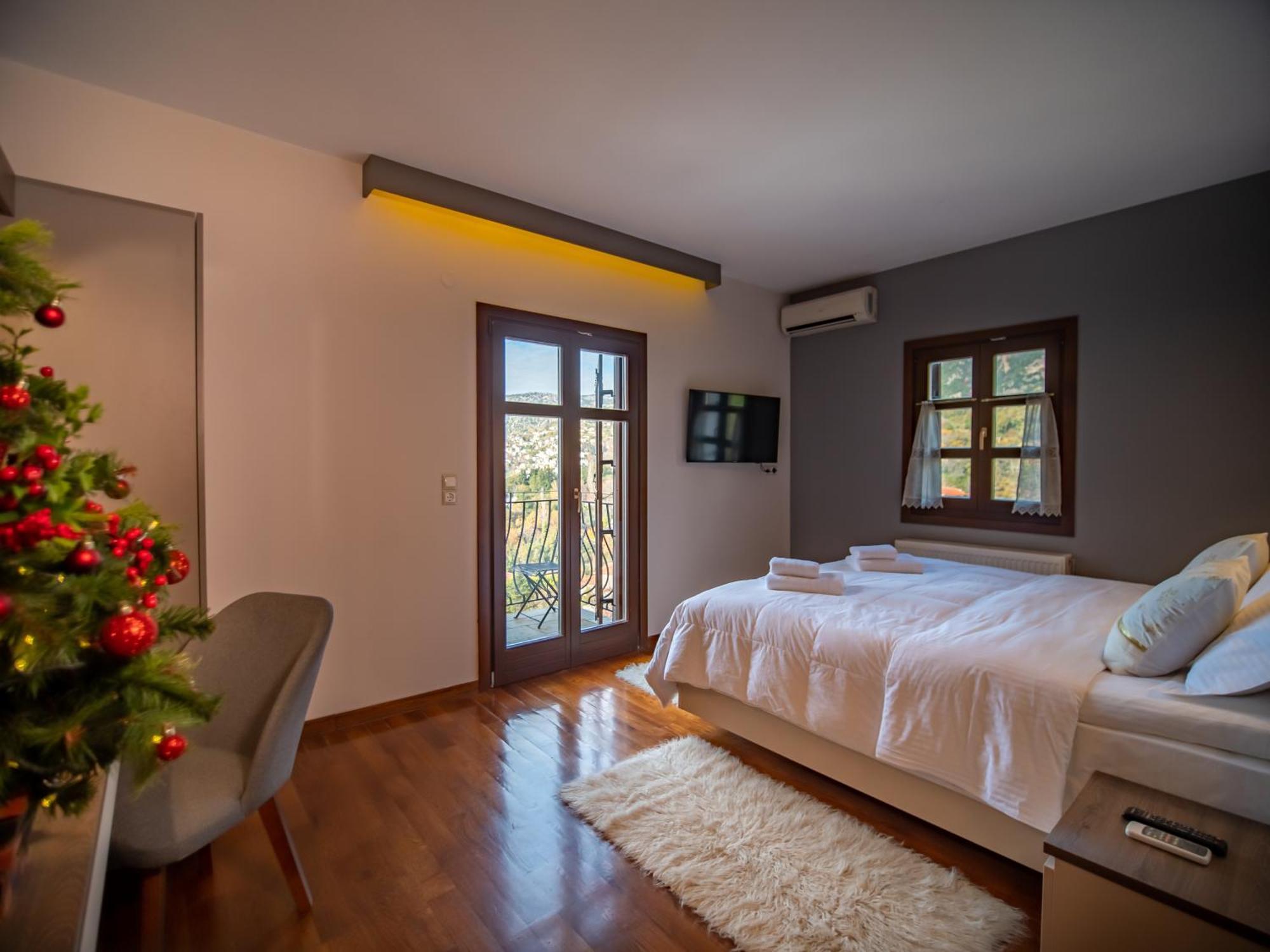 Erofili Hotel & Suites Portaria  Ngoại thất bức ảnh