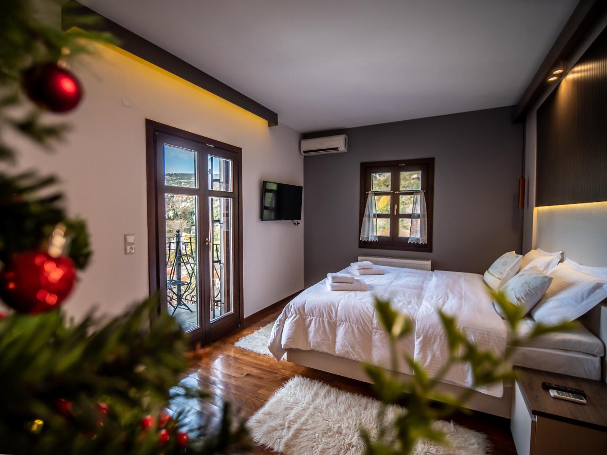 Erofili Hotel & Suites Portaria  Ngoại thất bức ảnh